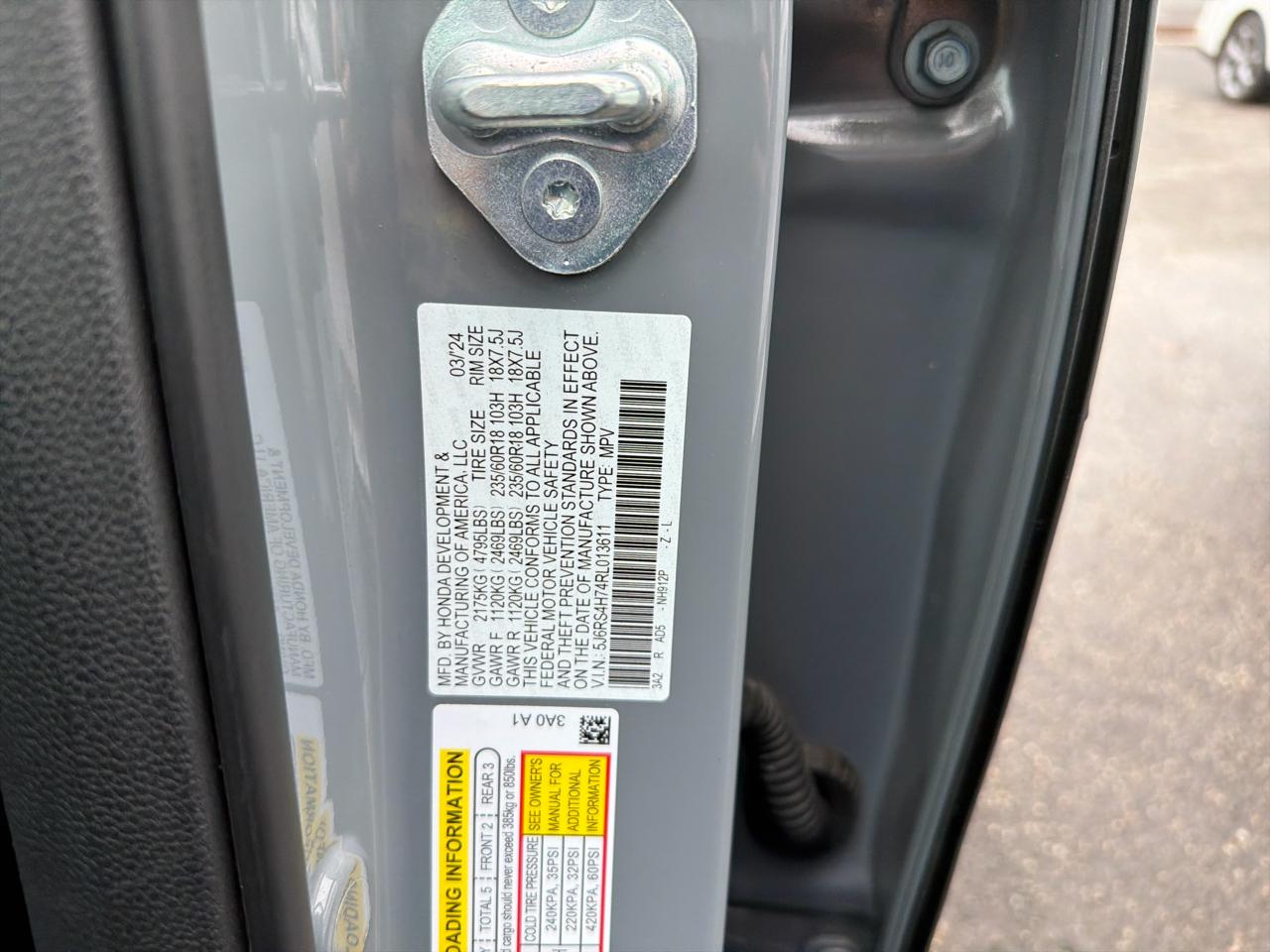 Honda CR-V EX-L AWD 2024