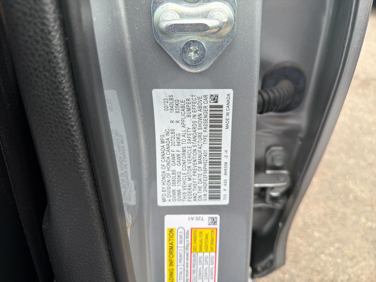 Honda Civic Sedan Sport CVT 2023