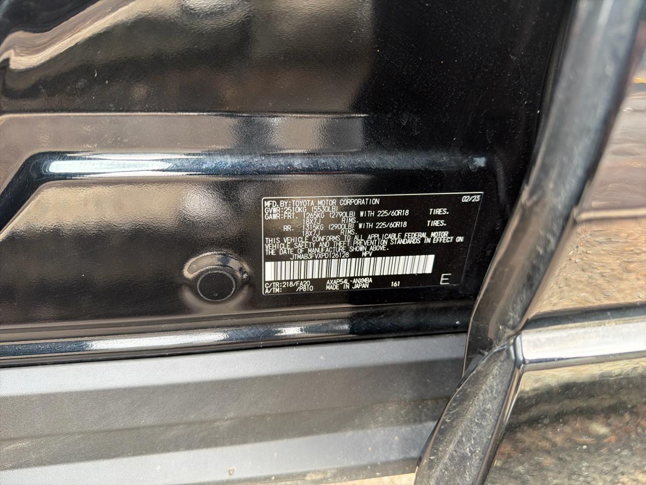 Toyota RAV4 Prime SE (Natl) 2023