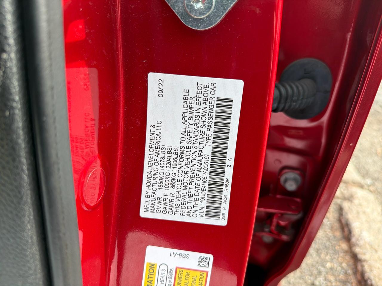 Acura Integra CVT w/A-Spec Technology Package 2023