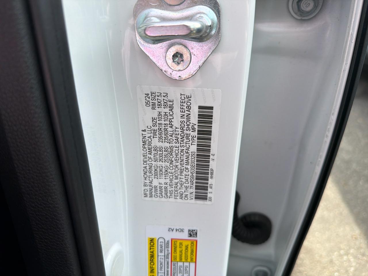 Honda CR-V Hybrid Sport AWD 2025