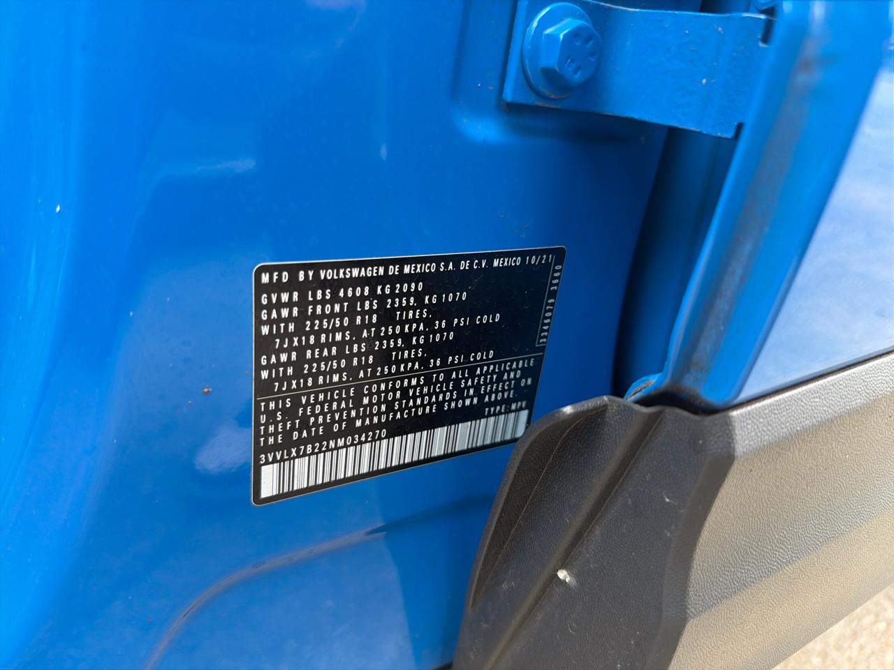 Volkswagen Taos SE FWD 2022