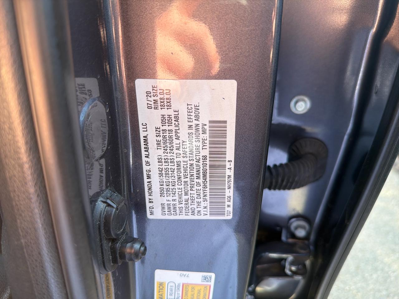 Honda Pilot EX-L AWD 2021