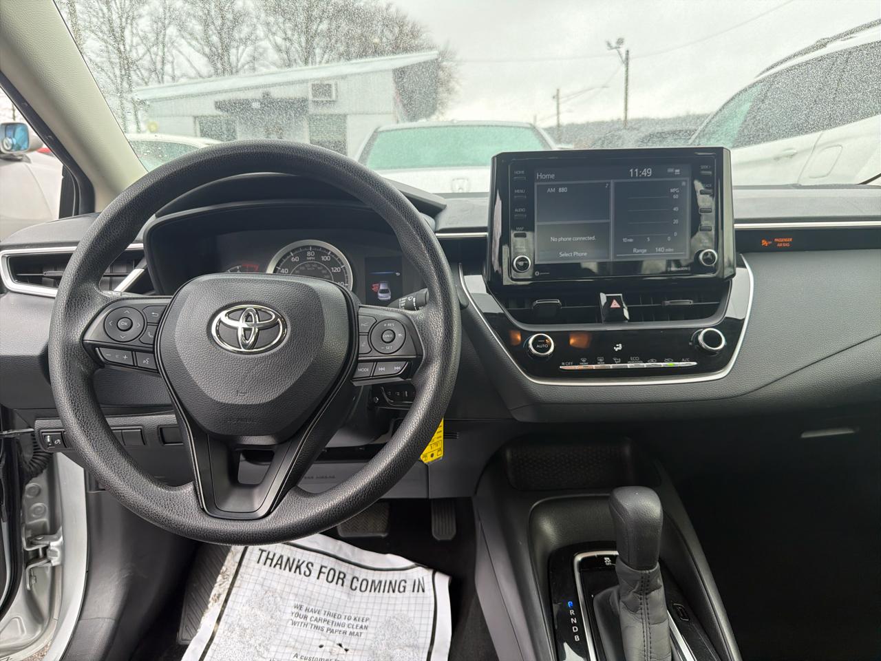 Toyota Corolla LE CVT (Natl) 2022