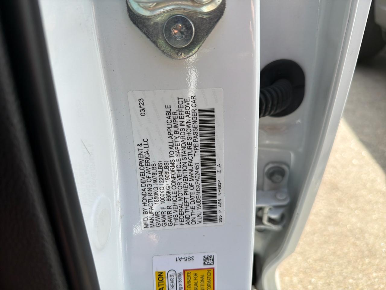 Acura Integra CVT w/A-Spec Package 2023