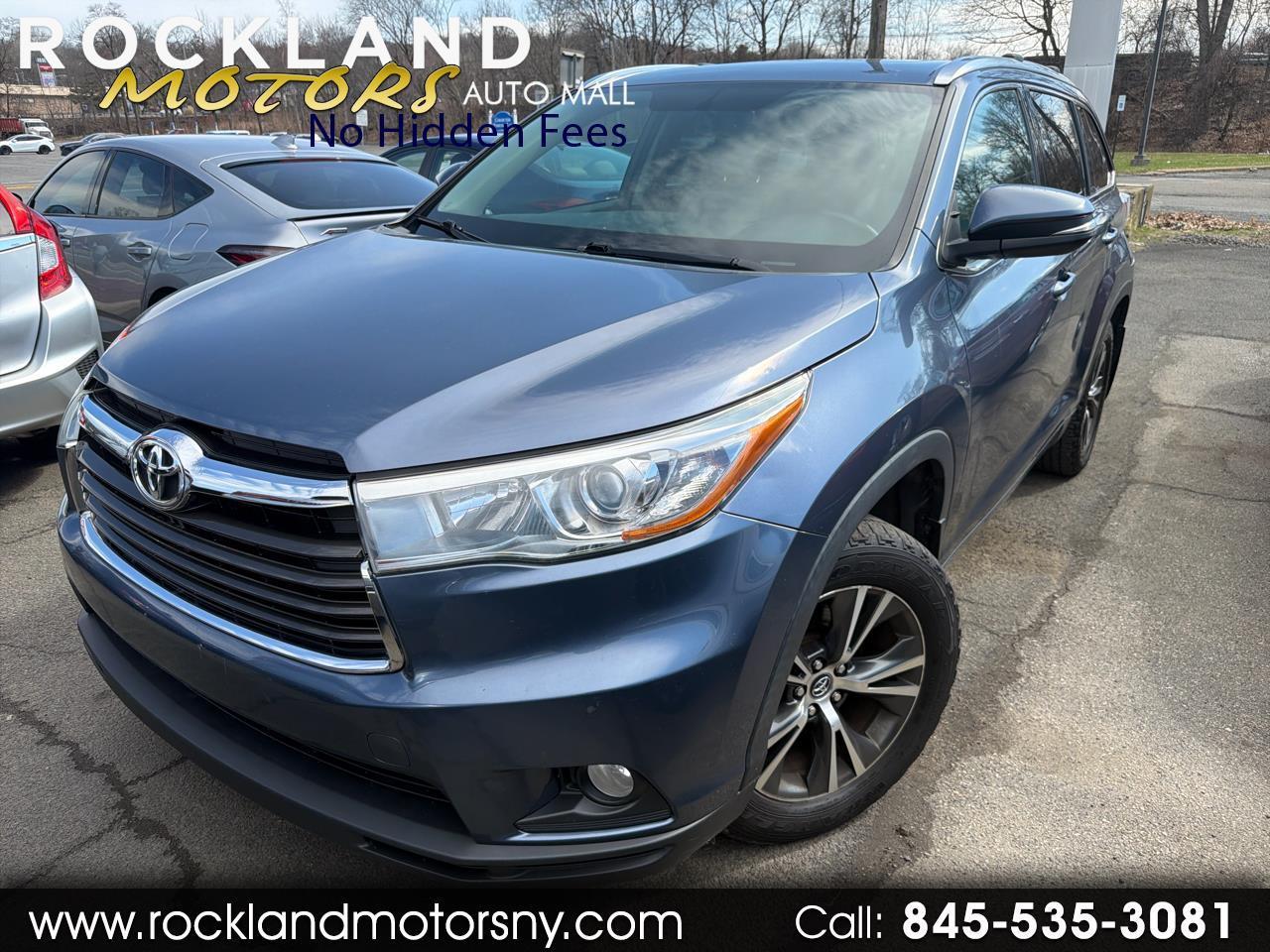Toyota Highlander AWD 4dr V6 XLE (Natl) 2016
