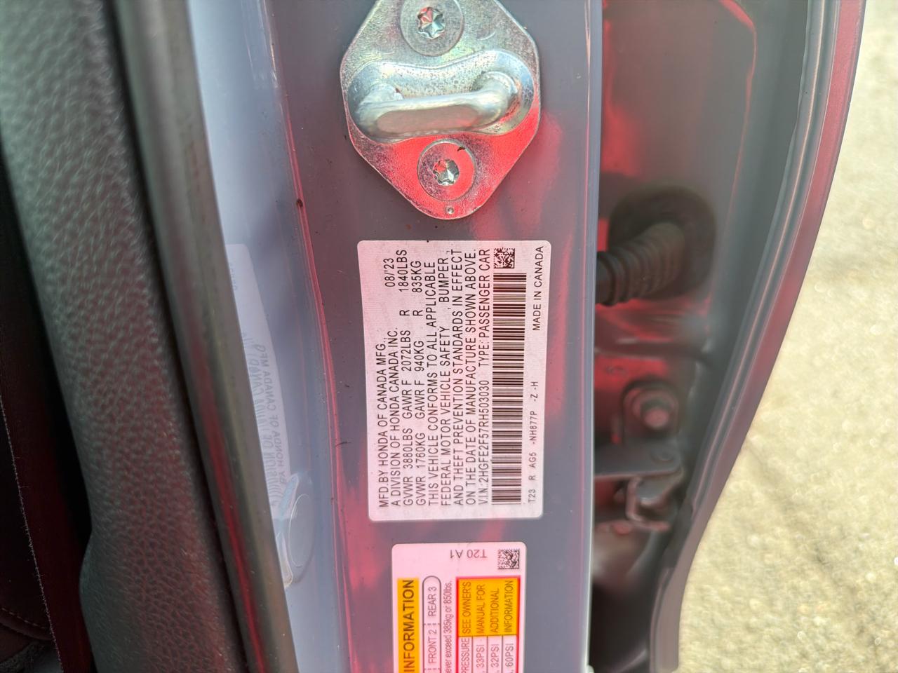 Honda Civic Sedan Sport CVT 2024