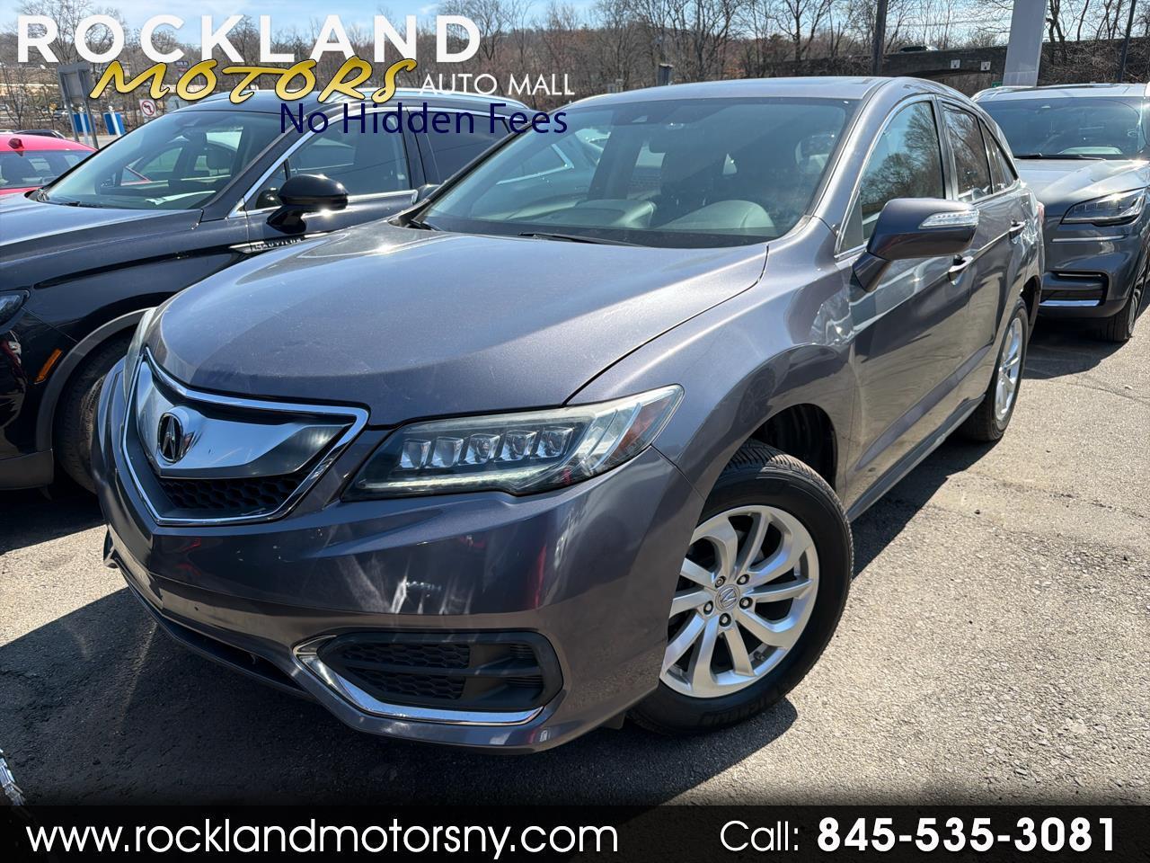 Acura RDX AWD w/Technology/AcuraWatch Plus Pkg 2017