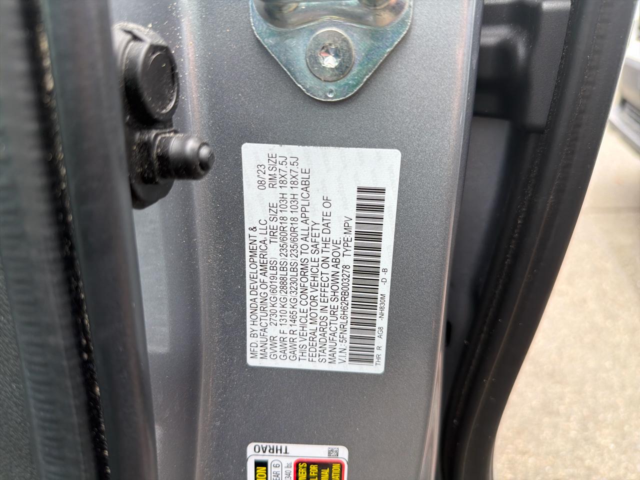 Honda Odyssey EX-L Auto 2024