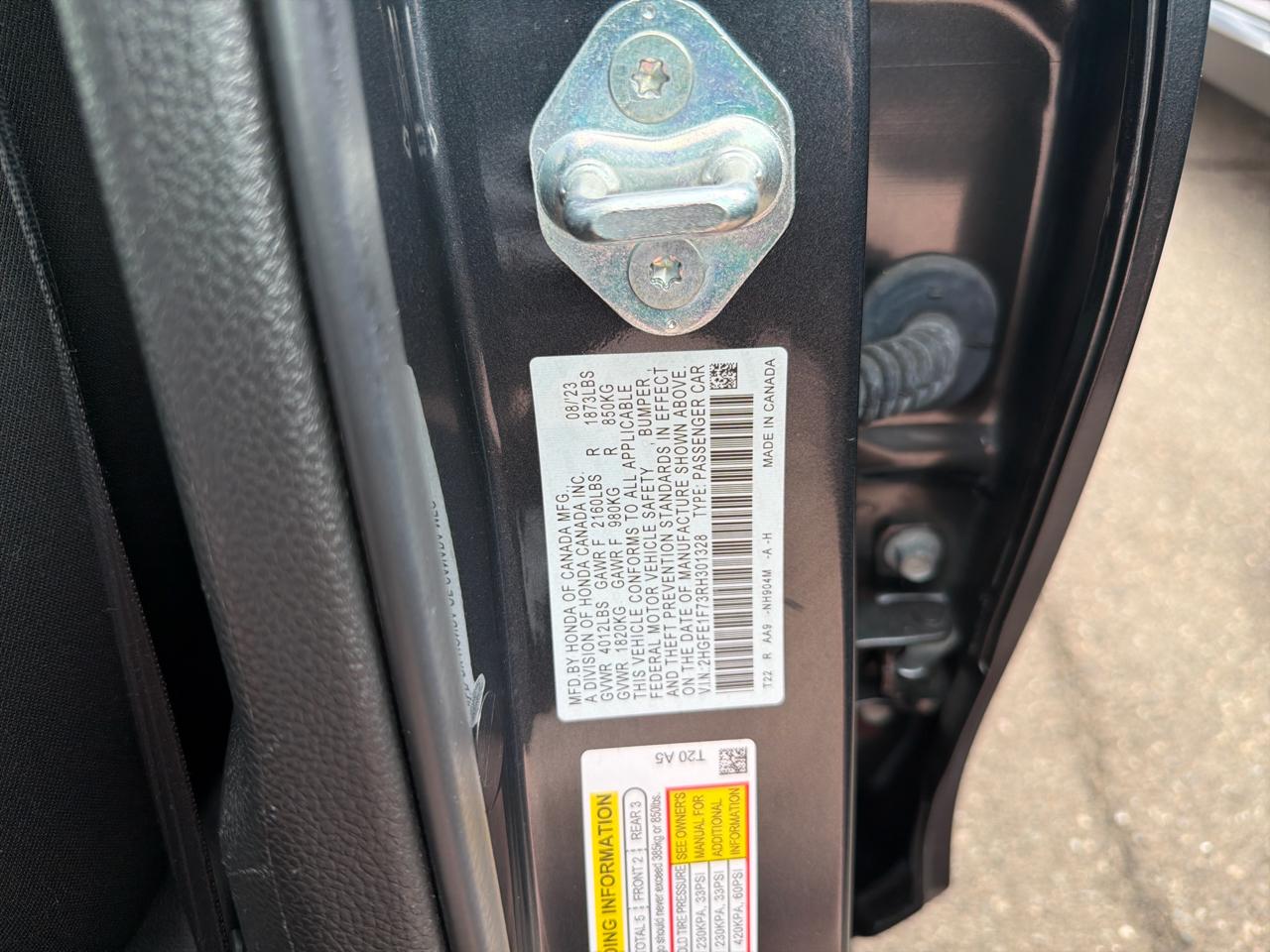 Honda Civic Sedan EX CVT 2024