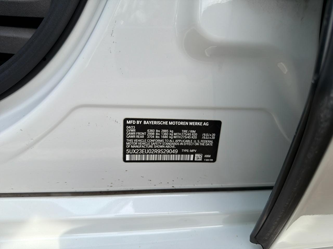 BMW X5 xDrive40i Sports Activity Vehicle 2024