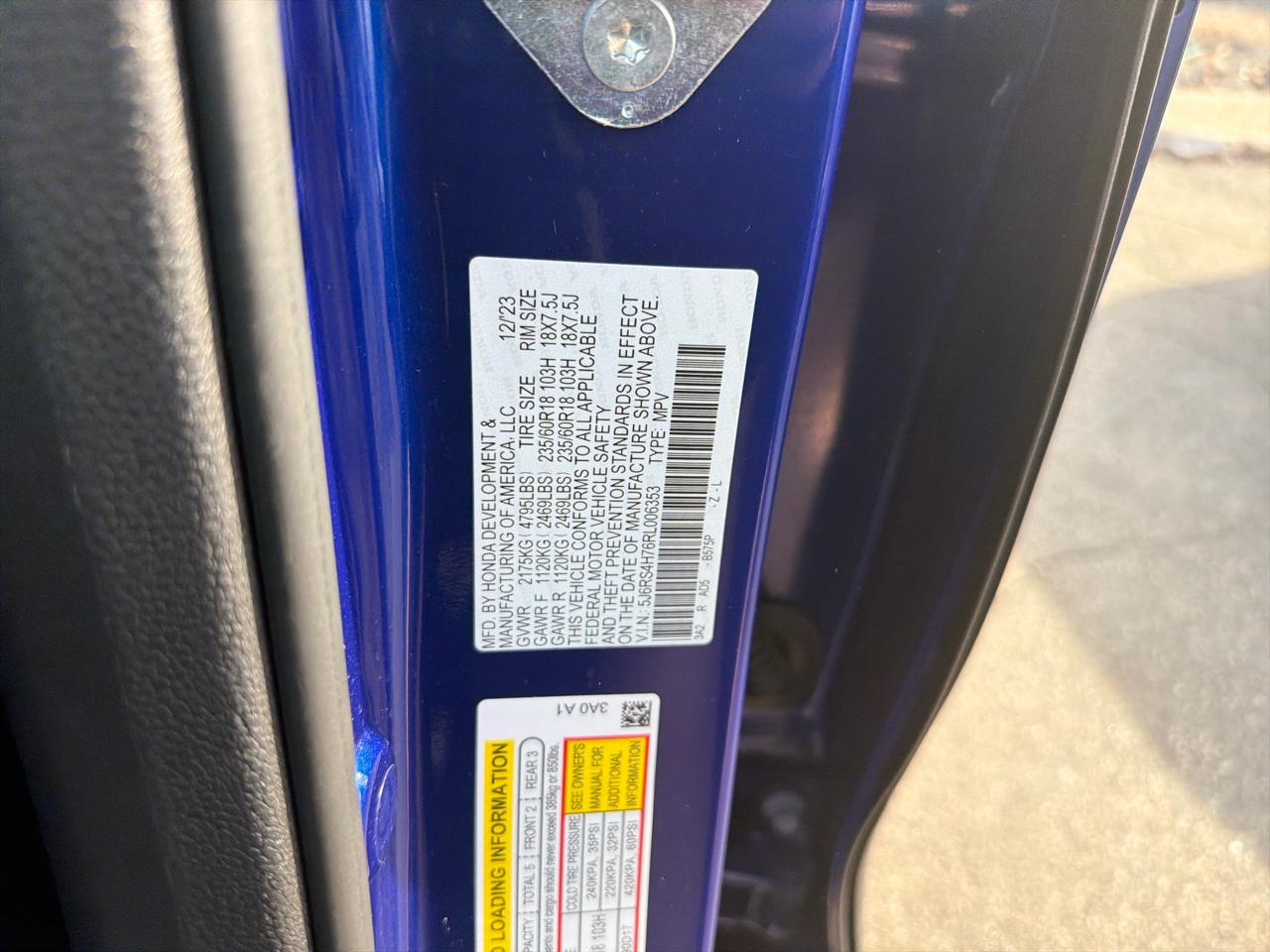 Honda CR-V EX-L AWD 2024