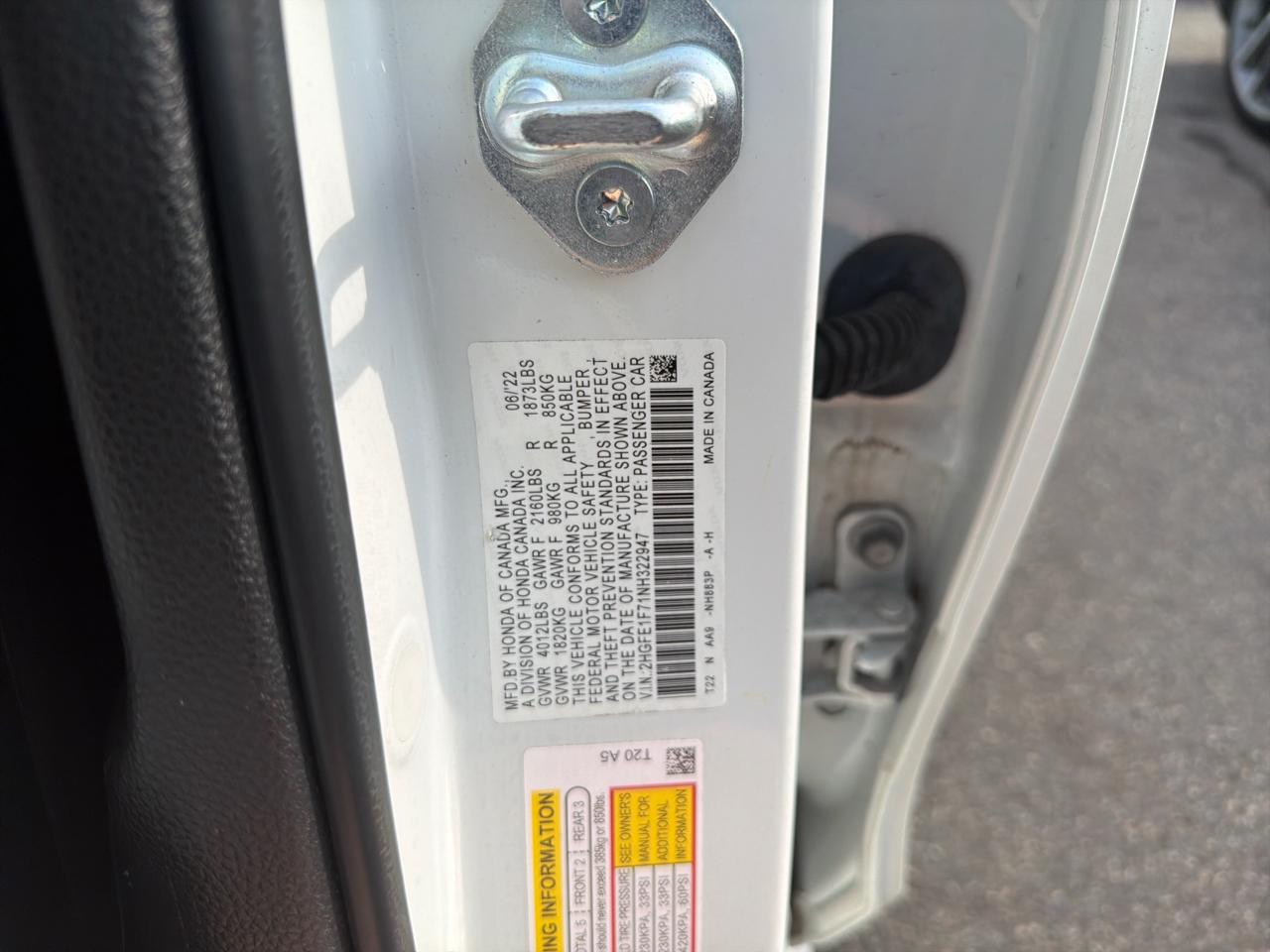 Honda Civic Sedan EX CVT 2022