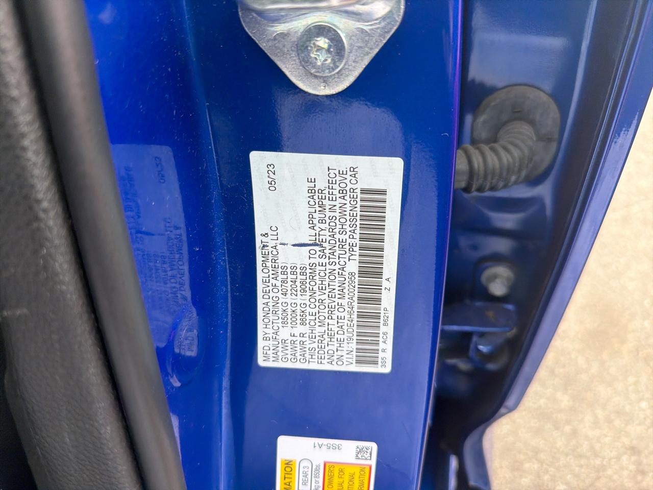 Acura Integra CVT w/A-Spec Technology Package 2024