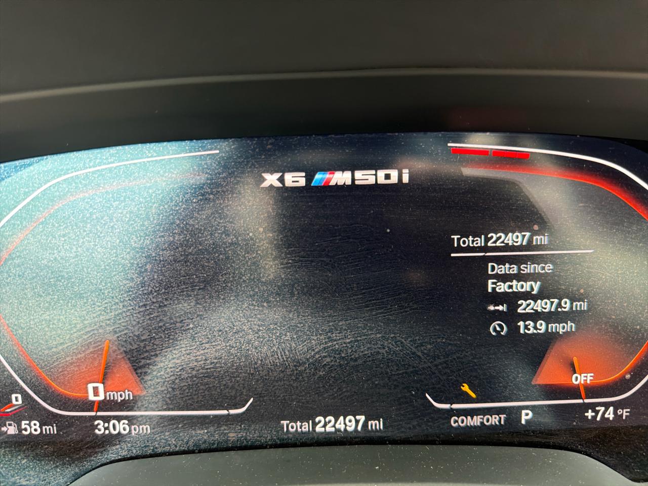 BMW X6 M50i Sports Activity Coupe 2023