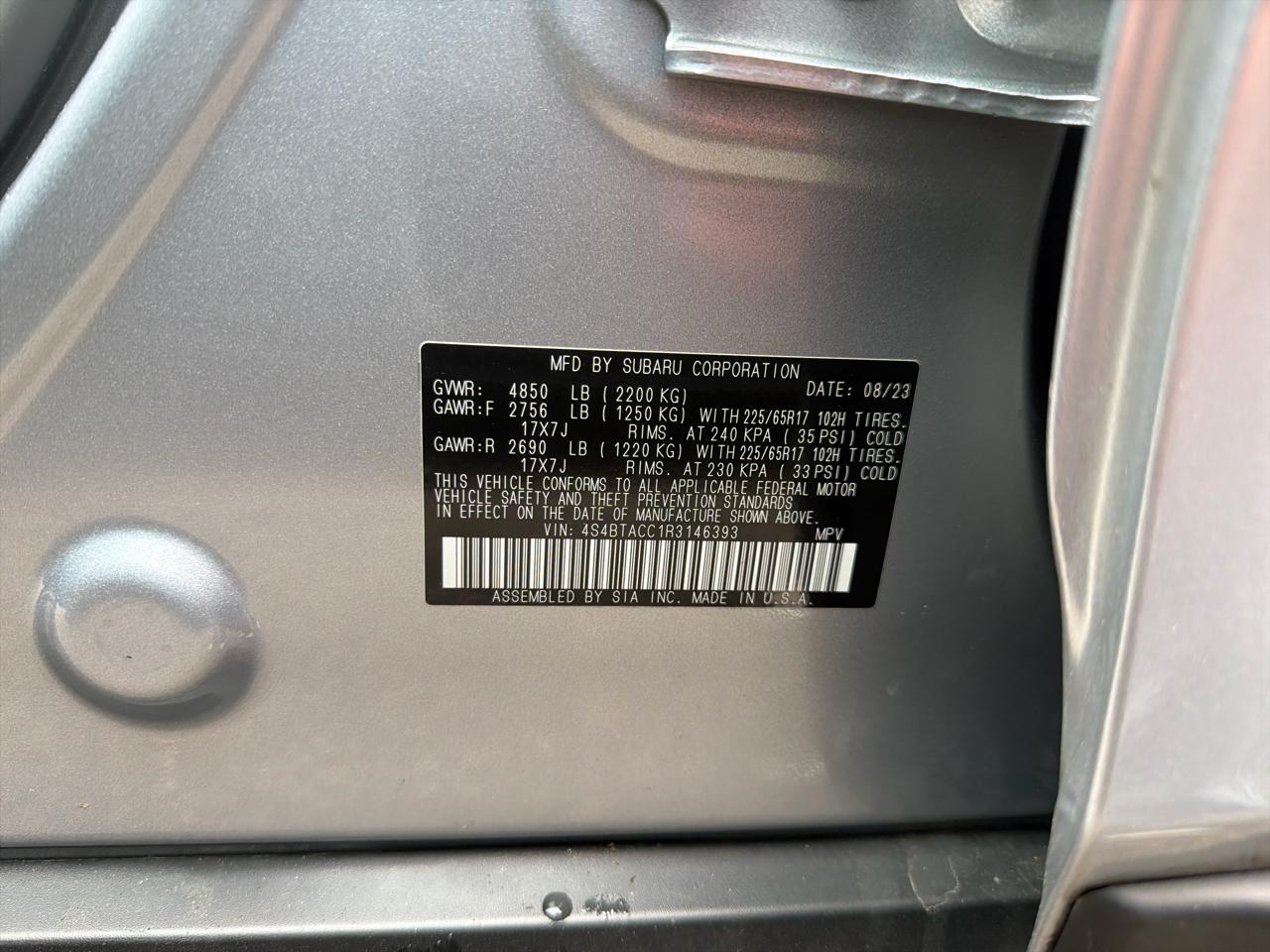 Subaru Outback Premium AWD 2024