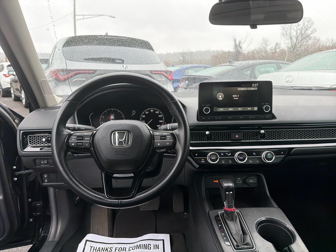 Honda Civic Sedan EX CVT 2023