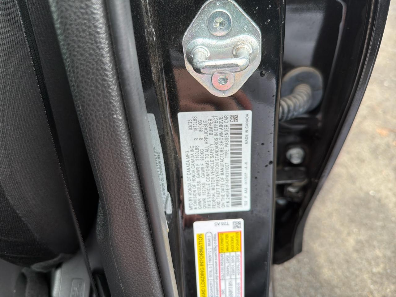 Honda Civic Sedan EX CVT 2023