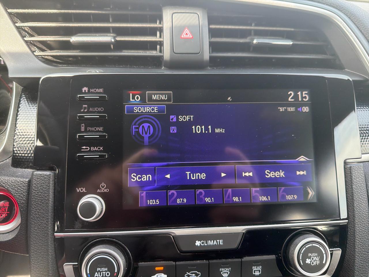 Honda Civic Sedan Sport CVT 2019