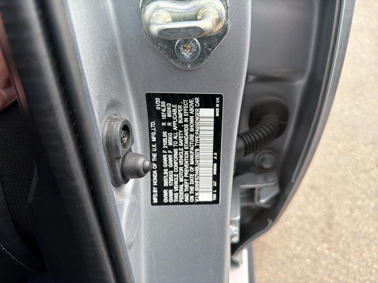 Honda Civic Hatchback Sport CVT 2020