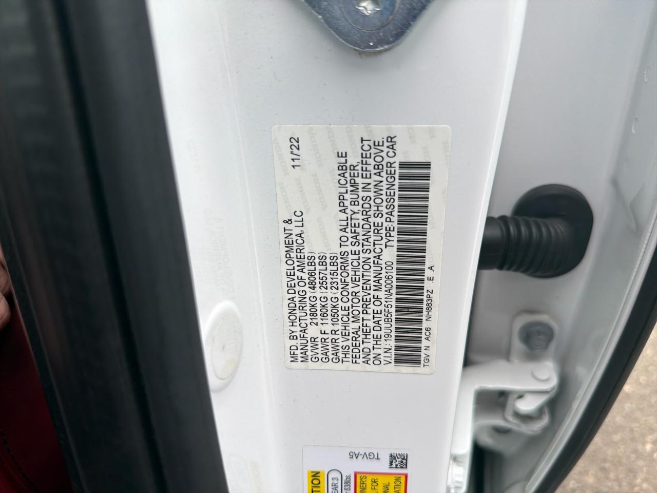 Acura TLX A-Spec Package 2022