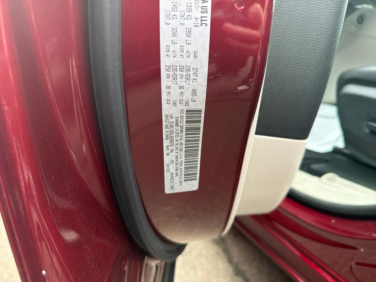 Chrysler Pacifica Touring L FWD 2018