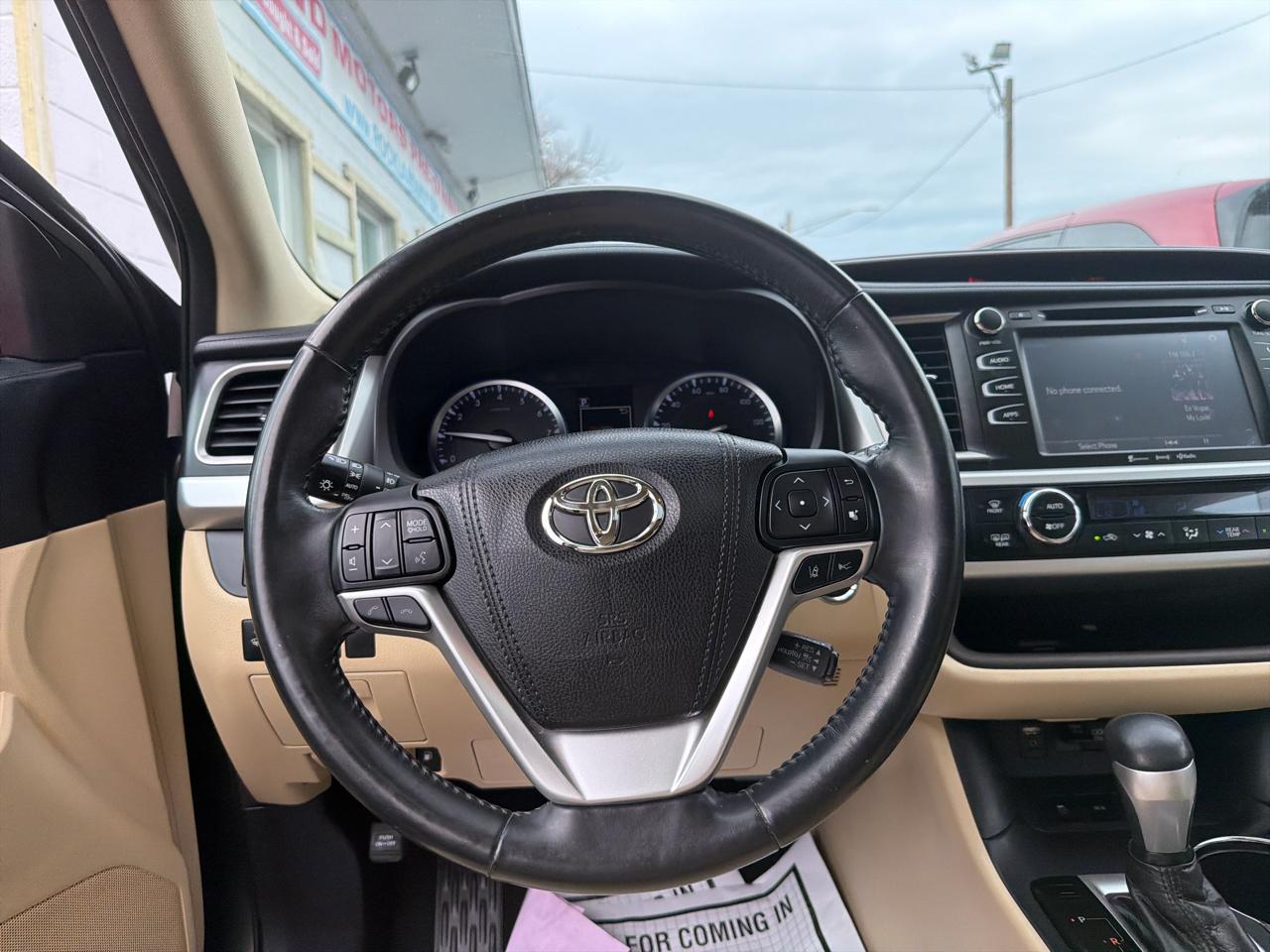 Toyota Highlander XLE V6 AWD (Natl) 2018