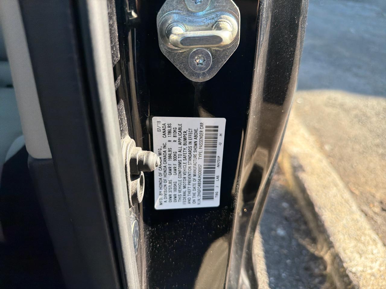 Honda Civic Coupe LX CVT 2018