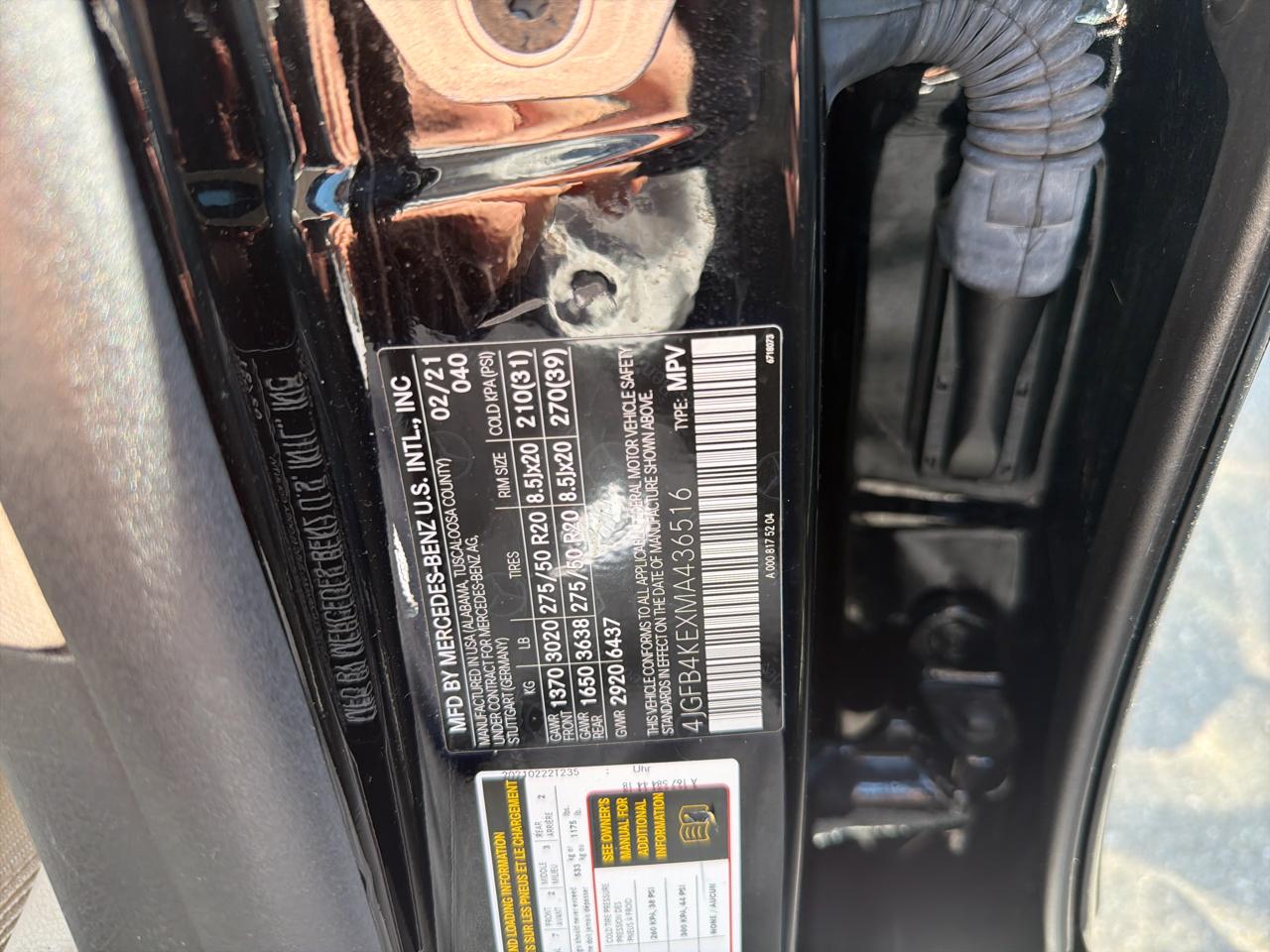 Mercedes-Benz GLE GLE 350 4MATIC SUV 2021