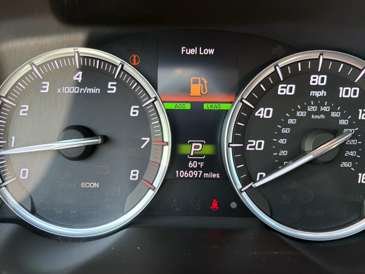 Acura TLX 2.4L FWD 2018