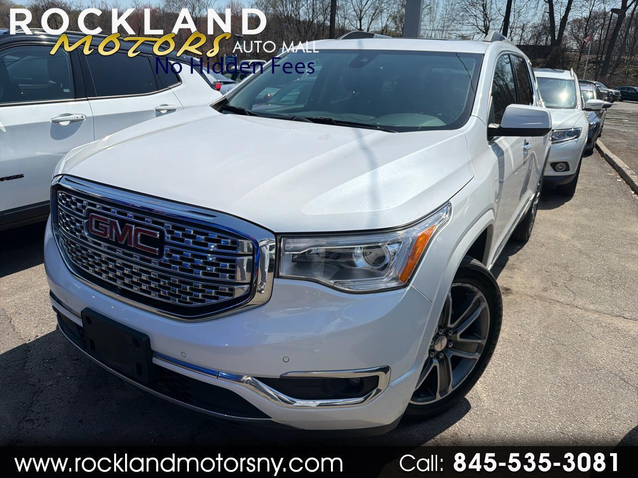 GMC Acadia AWD 4dr Denali 2017