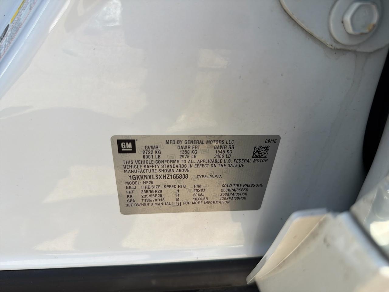 GMC Acadia AWD 4dr Denali 2017