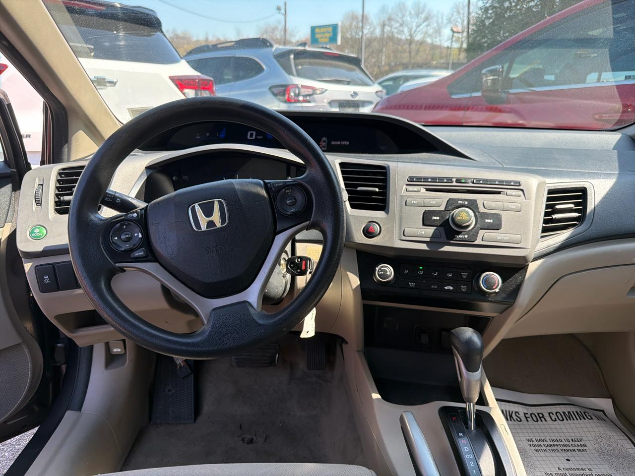 Honda Civic Sdn 4dr Auto LX 2012