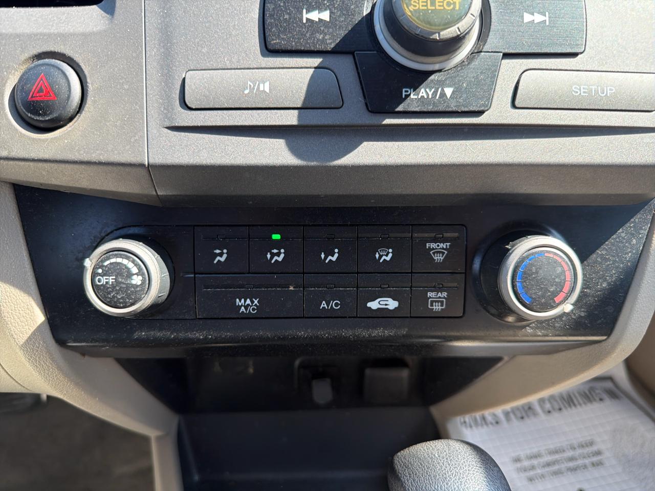 Honda Civic Sdn 4dr Auto LX 2012