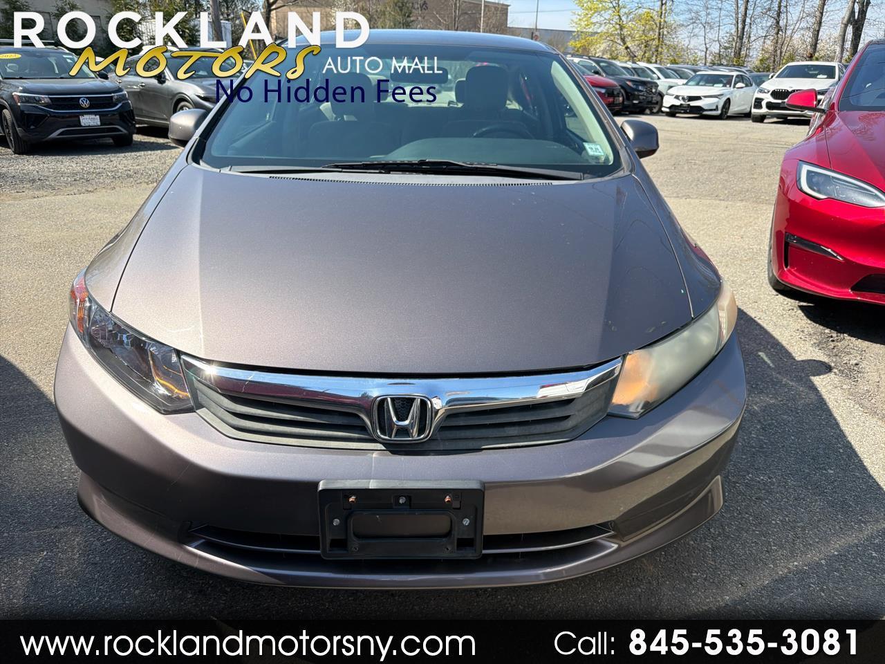 Honda Civic Sdn 4dr Auto LX 2012