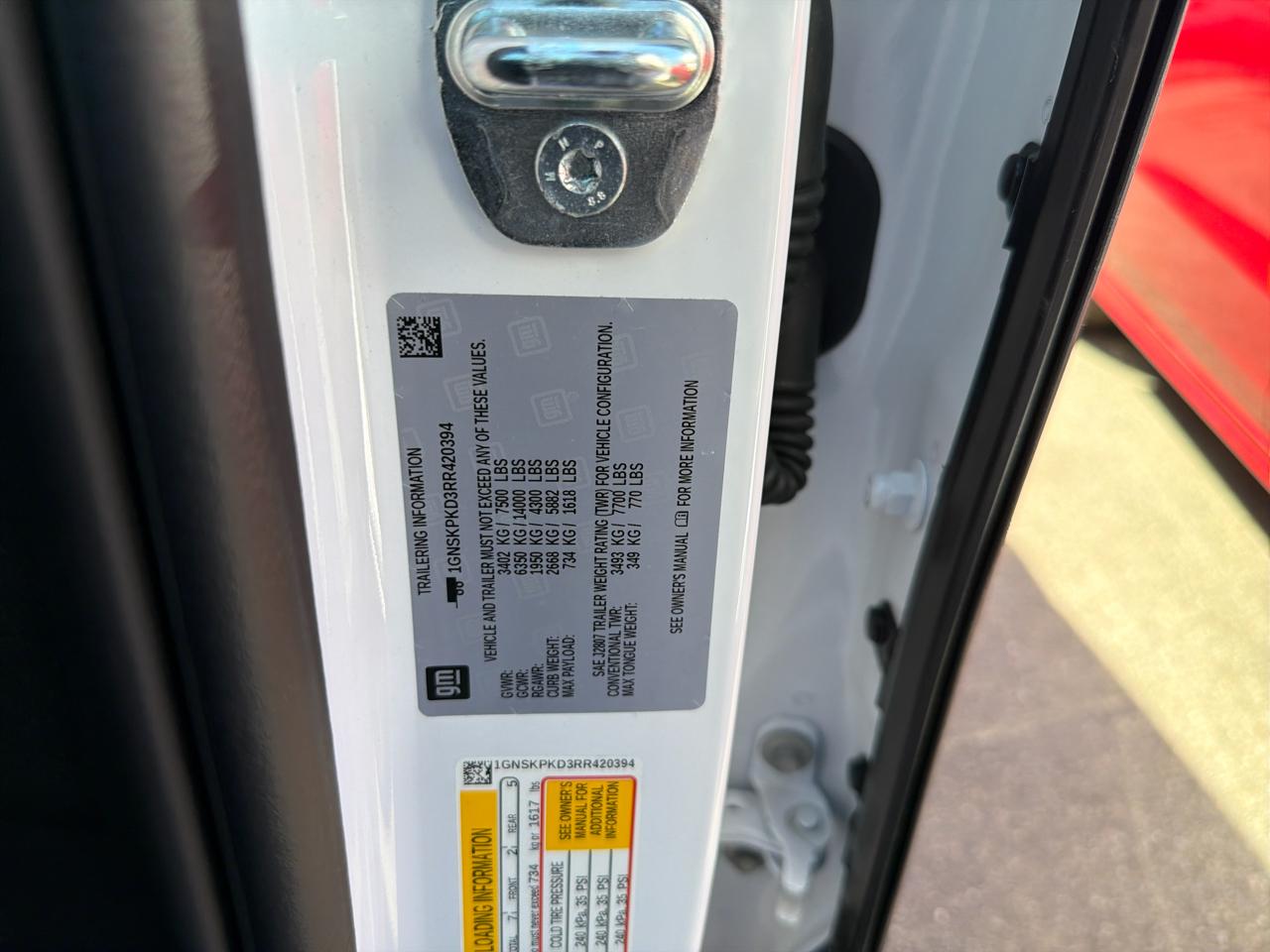 Chevrolet Tahoe 4WD 4dr Z71 2024