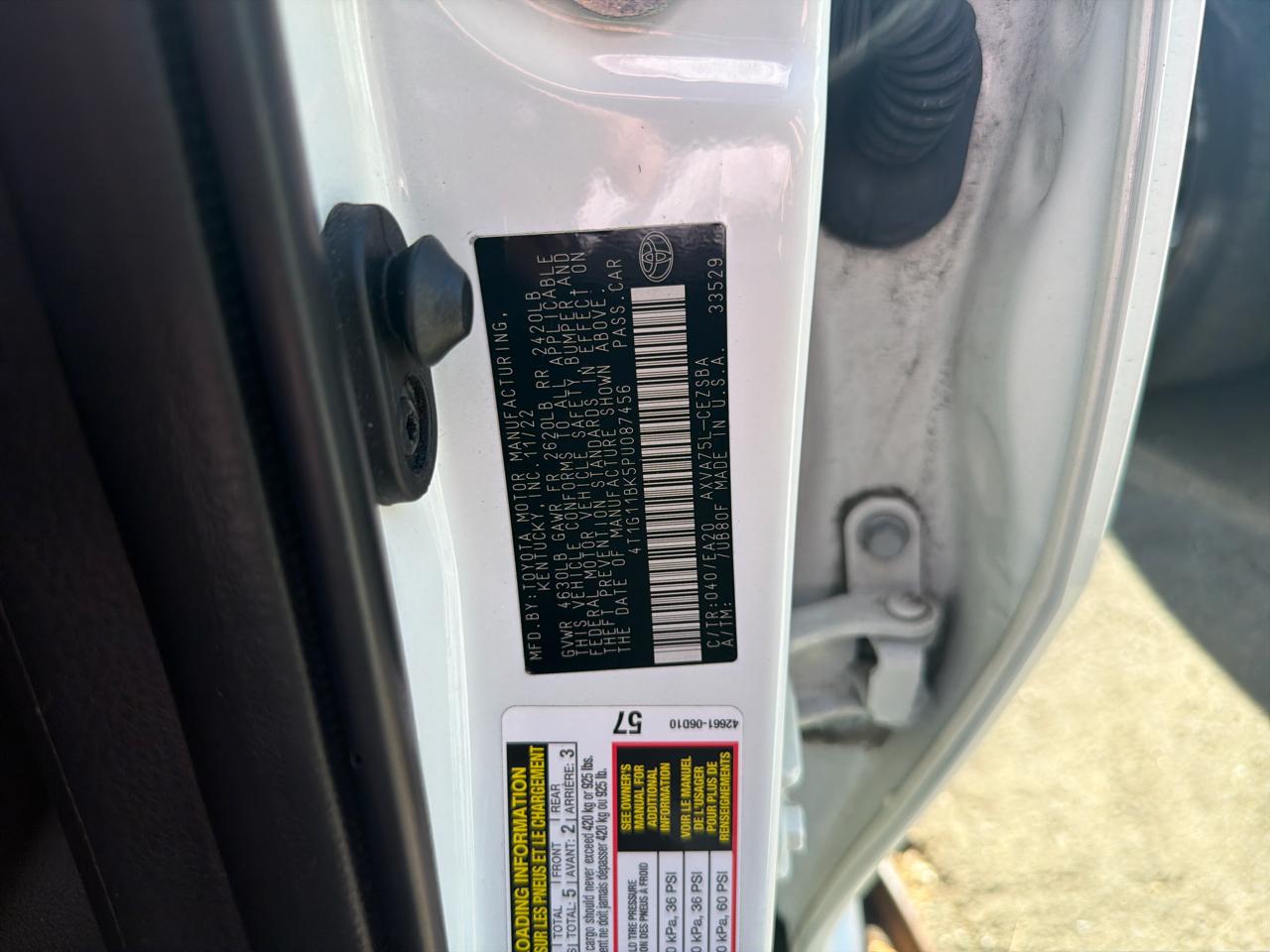 Toyota Camry SE Auto AWD (Natl) 2023