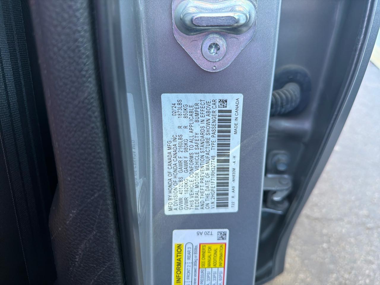 Honda Civic Sedan EX CVT 2024