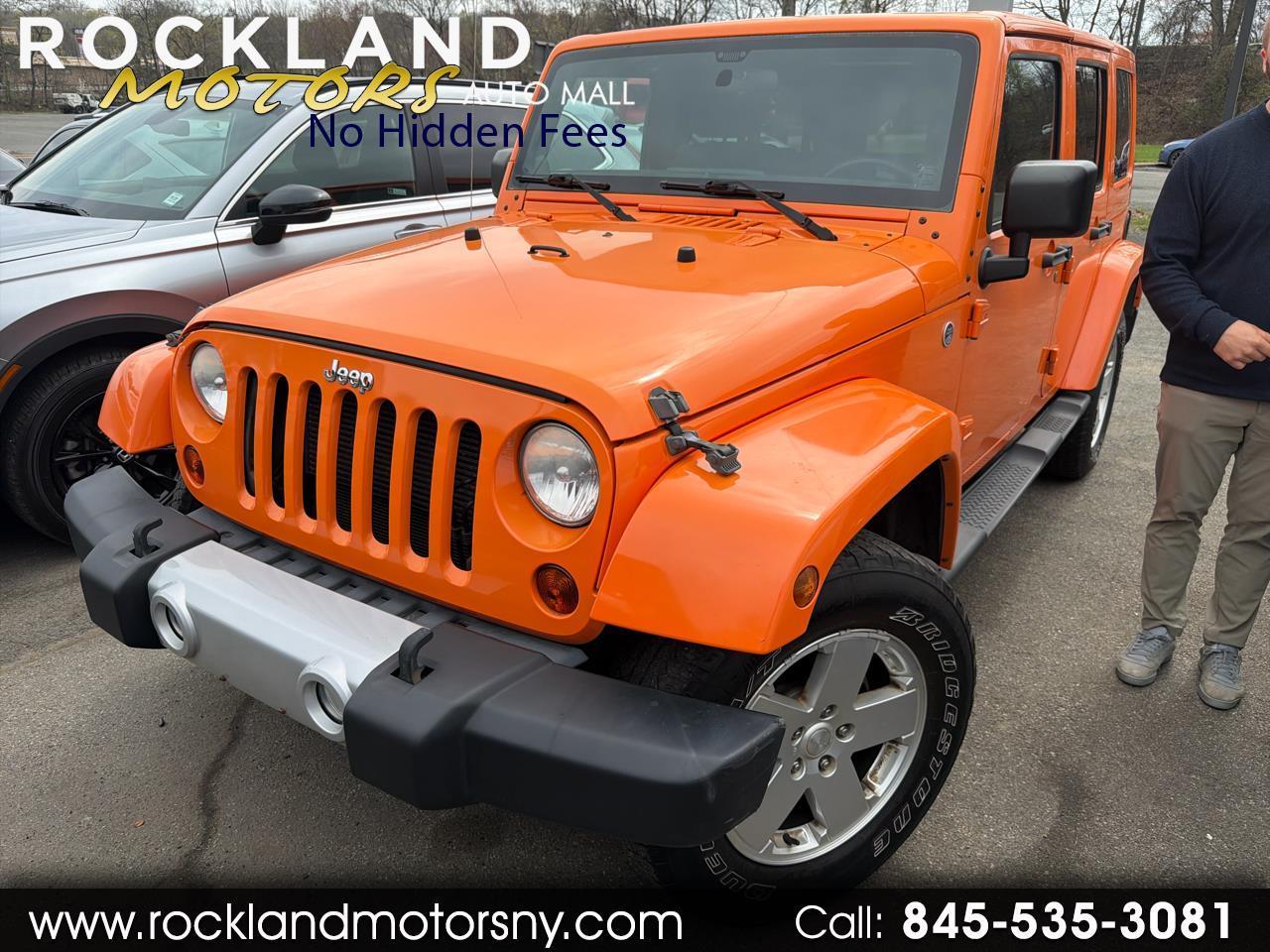 Jeep Wrangler Unlimited 4WD 4dr Sahara 2012