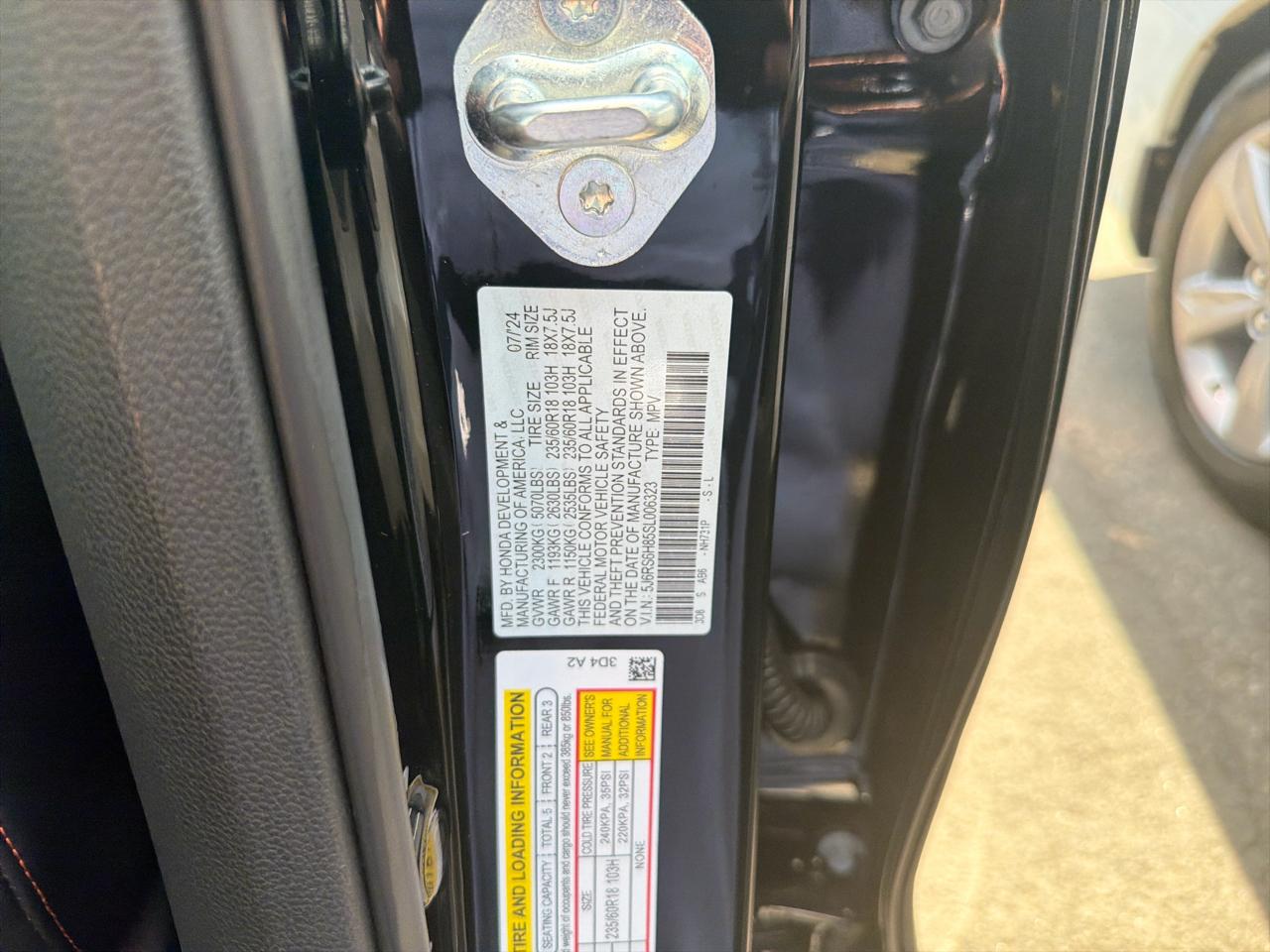 Honda CR-V Hybrid Sport-L AWD 2025