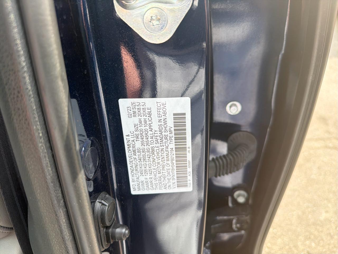 Honda Passport EX-L AWD 2023