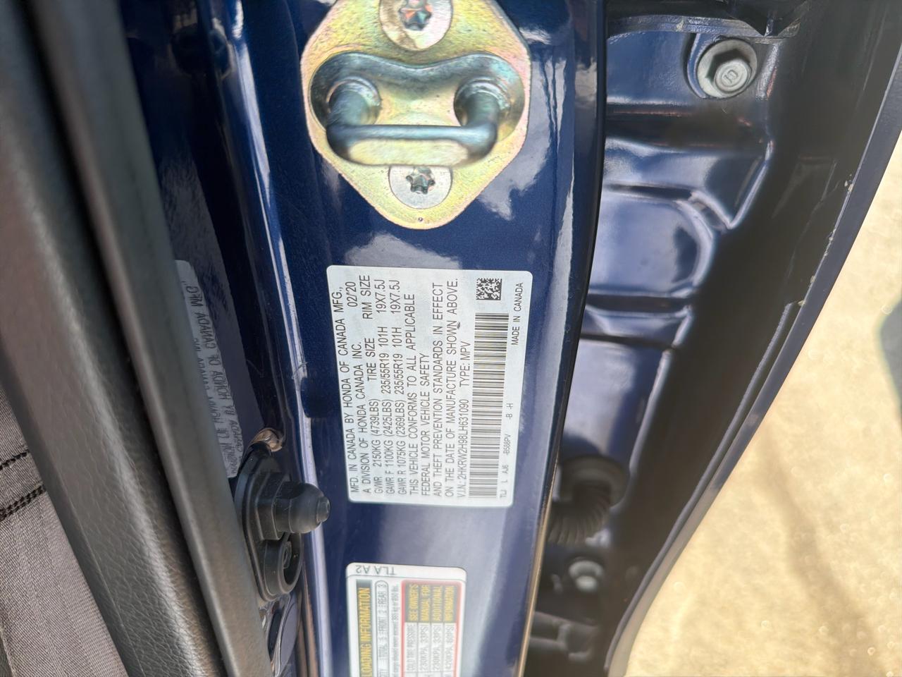 Honda CR-V Touring AWD 2020