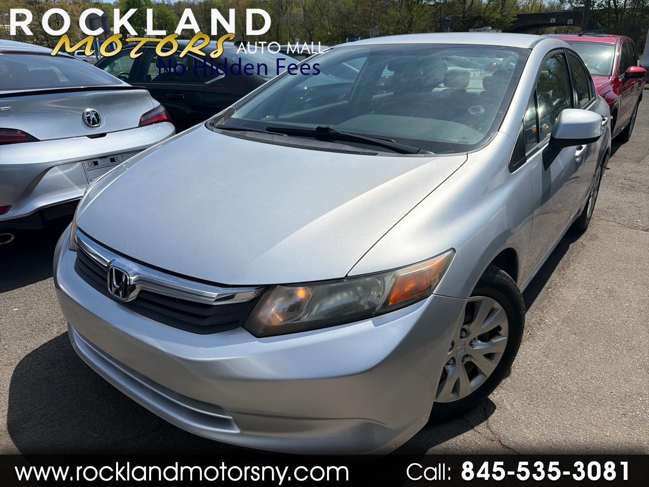 Honda Civic Sdn 4dr Auto LX 2012