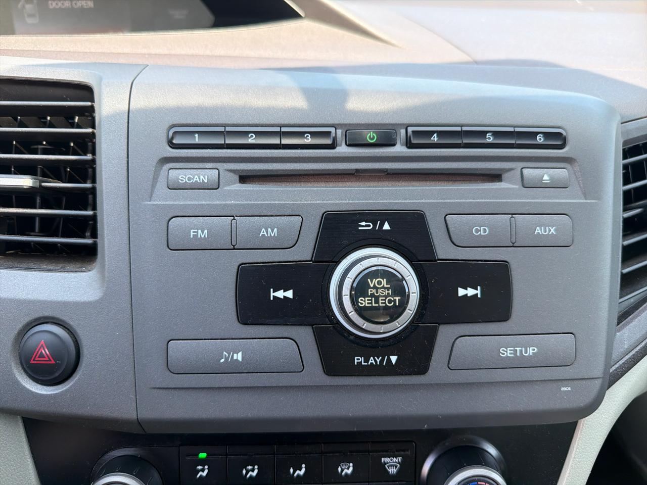 Honda Civic Sdn 4dr Auto LX 2012