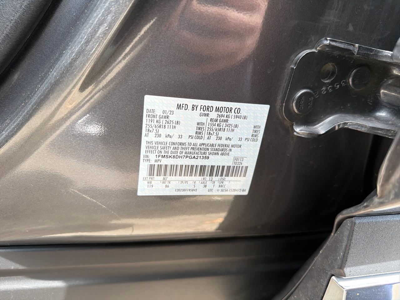 Ford Explorer XLT 2023