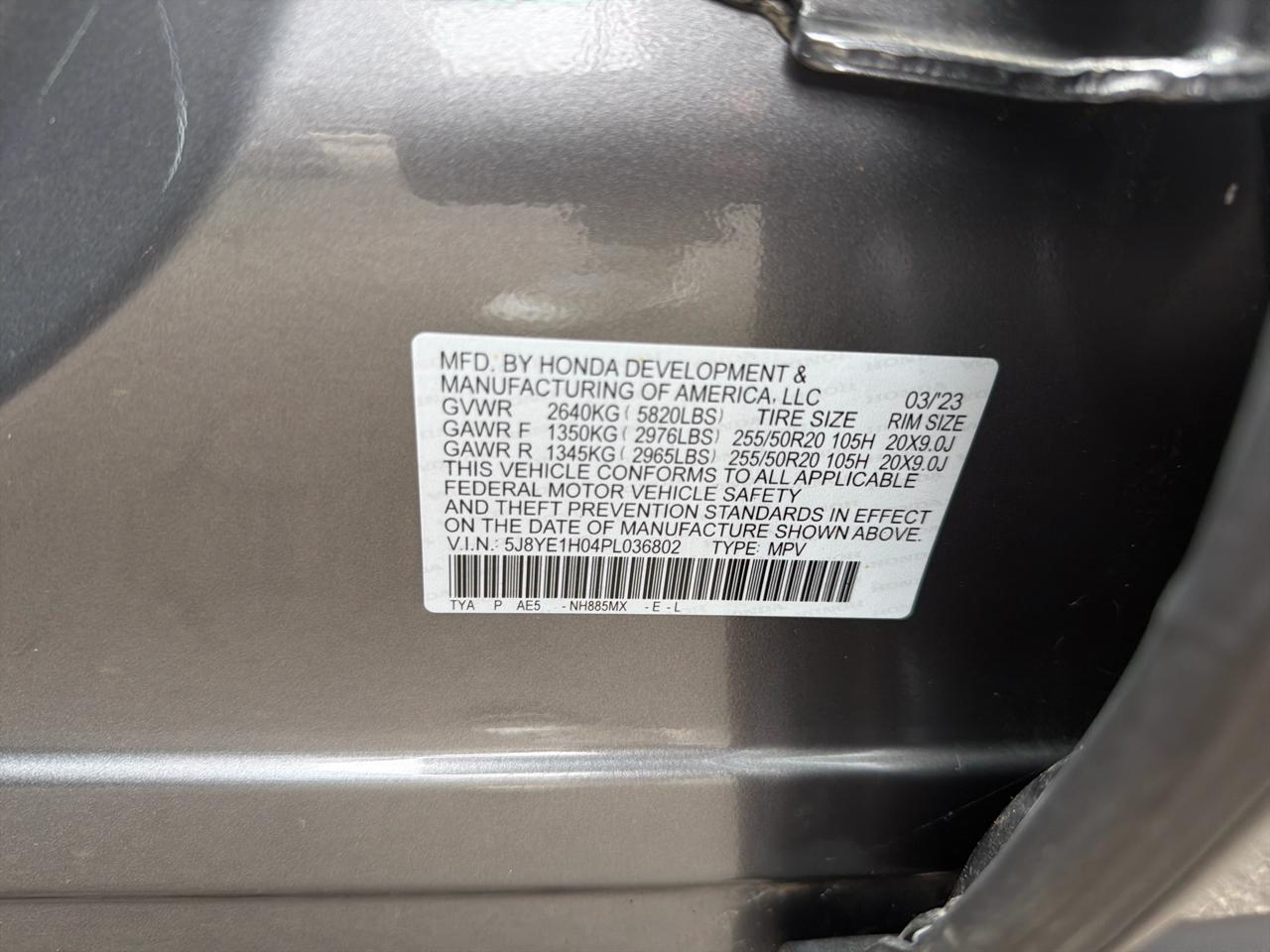 Acura MDX SH-AWD w/A-Spec Package 2023