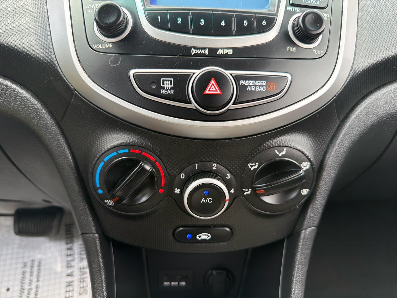 Hyundai Accent 5dr HB Auto GS 2012