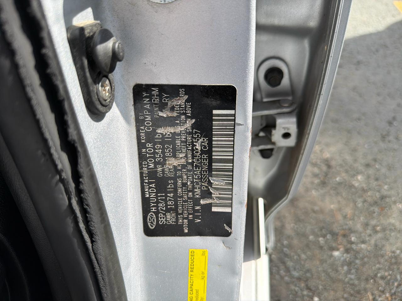 Hyundai Accent 5dr HB Auto GS 2012