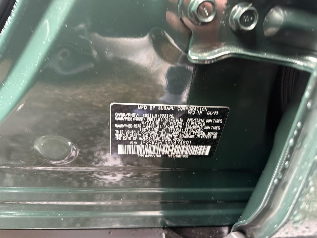 Subaru Forester Touring CVT 2023