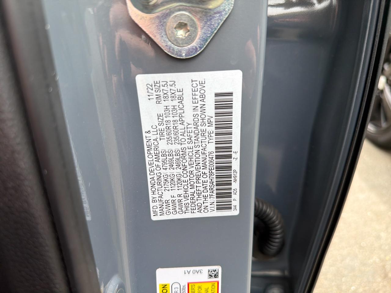 Honda CR-V EX-L AWD 2023